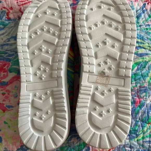 Leopard Print Turquoise Slip On Canvas Comfort Shoes New 9.5 - Picture 6 of 7